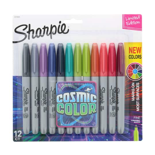 Sharpie&#xAE; Cosmic Colors Fine 12 Marker Set